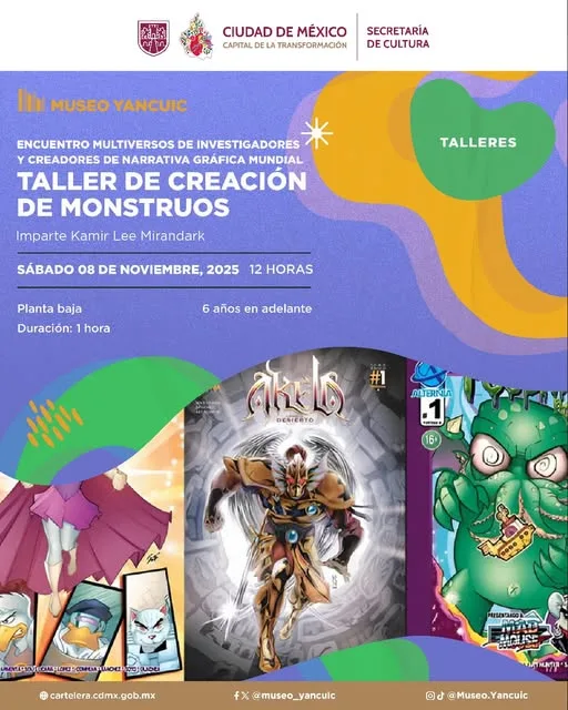 Taller de Creación de Monstruos, impartido por Kamir Lee Mirandark