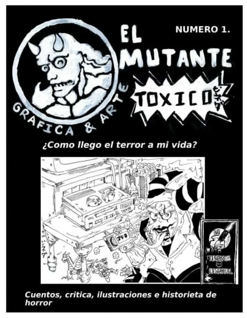 Portada de El mutante tóxico